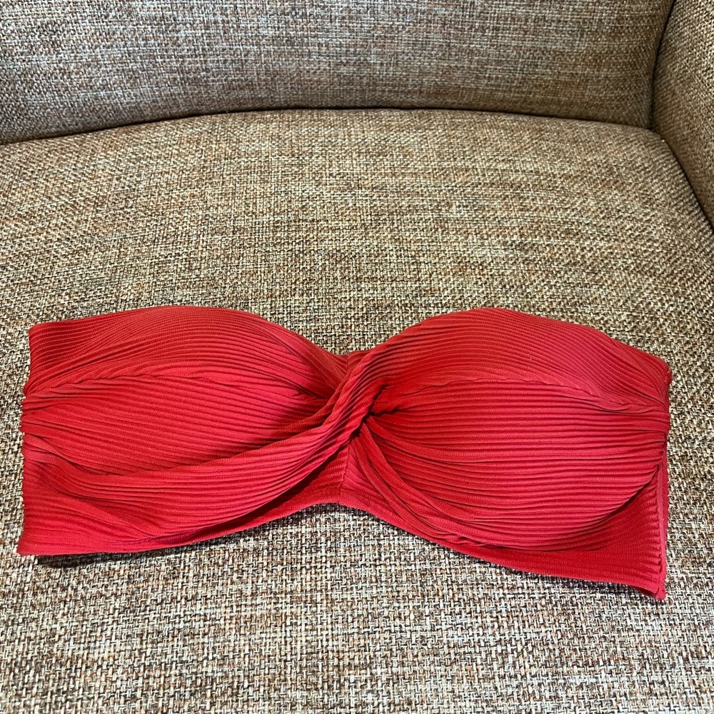 Kona Sole Red Bikini Top